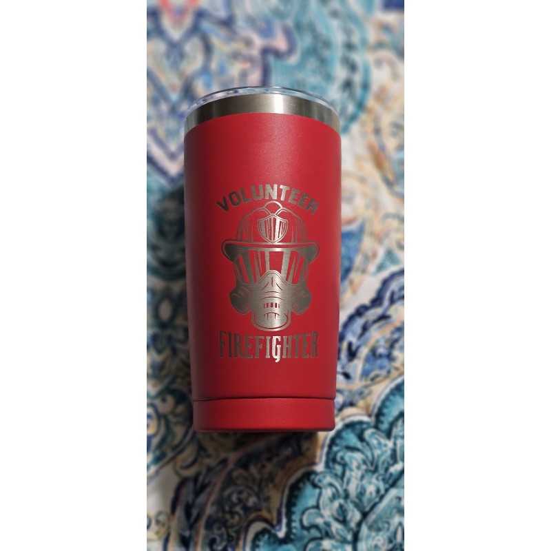 Volunteer Firefighter Tumbler