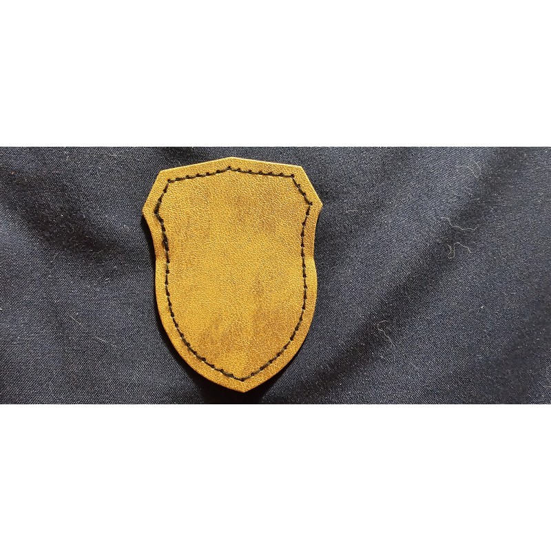Leatherette Hat Patch Badge